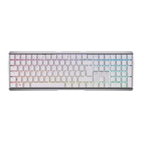 Cherry MX 3.0S RGB White Wired/Wireless Keyboard