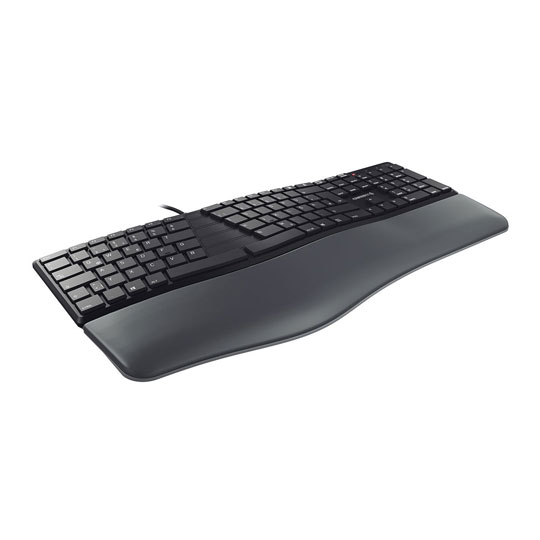 CHERRY KC 4500 Ergo Keyboard Black UK English