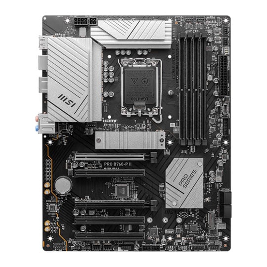 MSI Intel PRO B760-P II ATX Motherboard