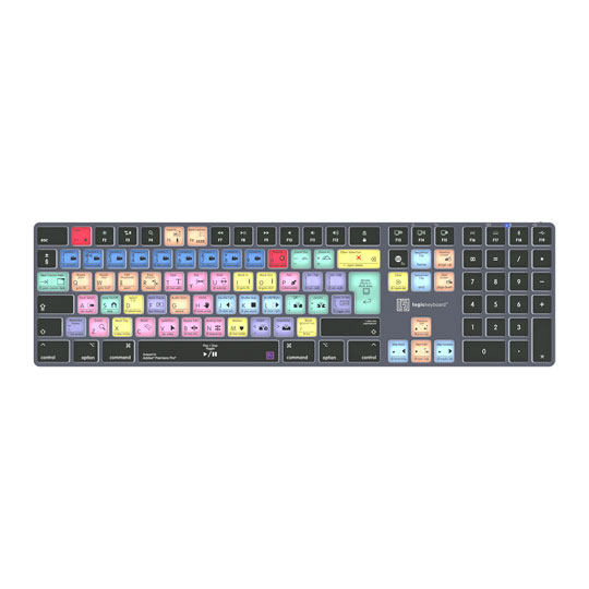 LogicKeyboard Titan Premiere Pro CC Wireless Mac Keyboard