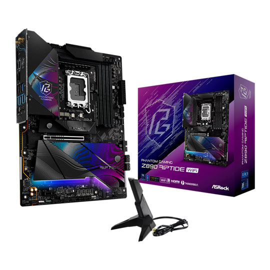 ASRock Z890 RIPTIDE WIFI DDR5 PCIe 5.0 ATX Motherboard
