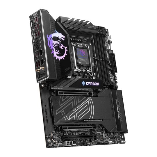 MSI MPG Z890 CARBON WIFI + Intel Ultra 9 285K CPU Bundle