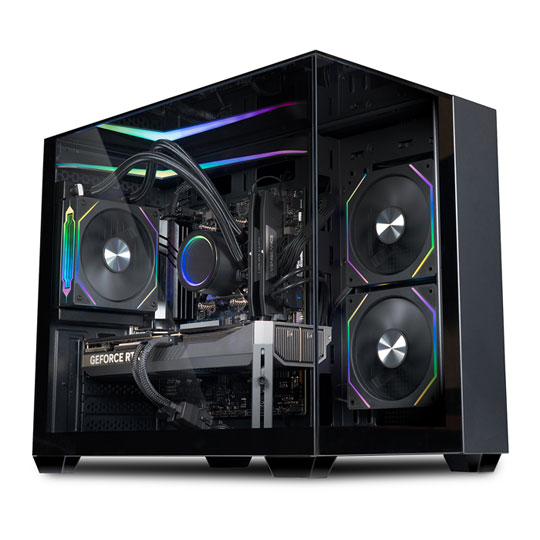 Gaming PC with NVIDIA RTX 5070 and AMD Ryzen 5 7500F