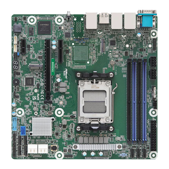 Refurbished ASRock Rack AMD B650D4U DDR5 Micro-ATX Server Motherboard